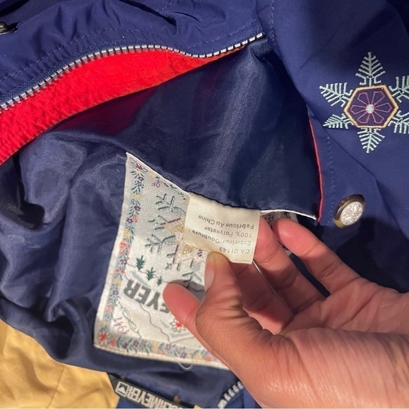 Obermeyer Vintage Rosi Snow Jacket Women Blue - Picture 14 of 14